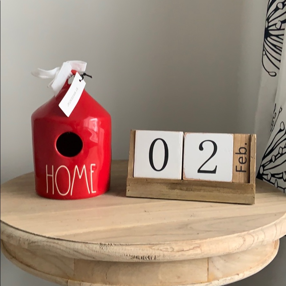 Rae Dunn birdhouse